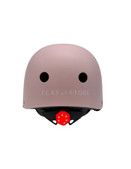 Casco con Luz Play and Store Pink
