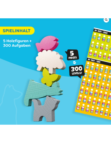 Stacking Challenge – Animals Haba