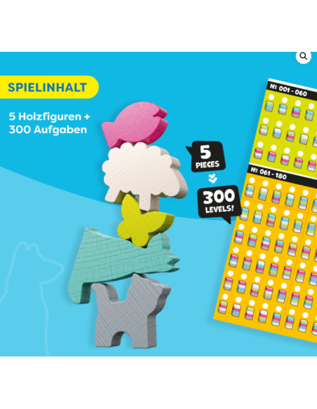 Stacking Challenge – Animals Haba