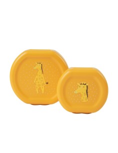 Snack box with clip - 2pcs - Mr. Giraffe Trixie