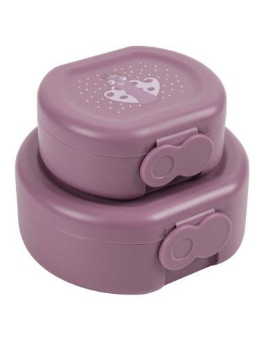 Snack box with clip - 2pcs - Mrs. Peacock Trixie