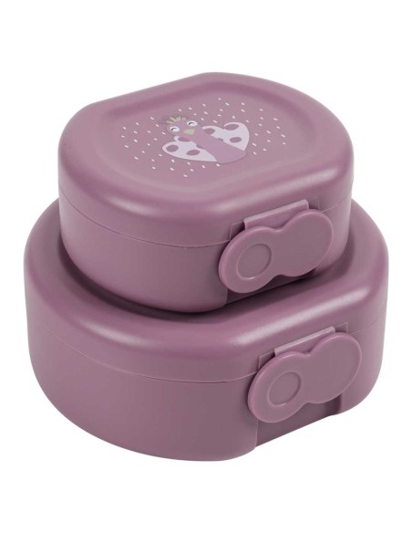Snack box with clip - 2pcs - Mrs. Peacock Trixie