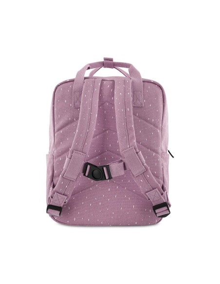 Mochila Escolar Grande Mrs. Peacock Personalizable Trixie