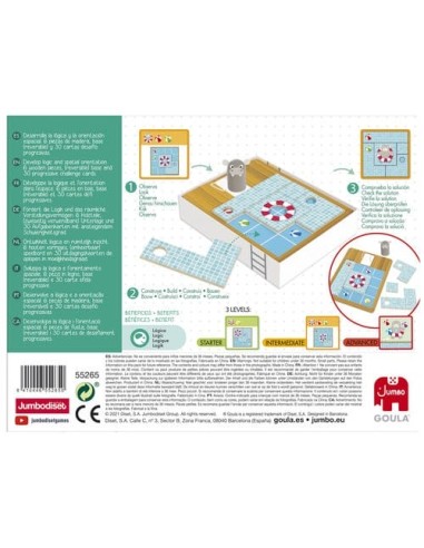 Hippo Pool juego de lógica Goula