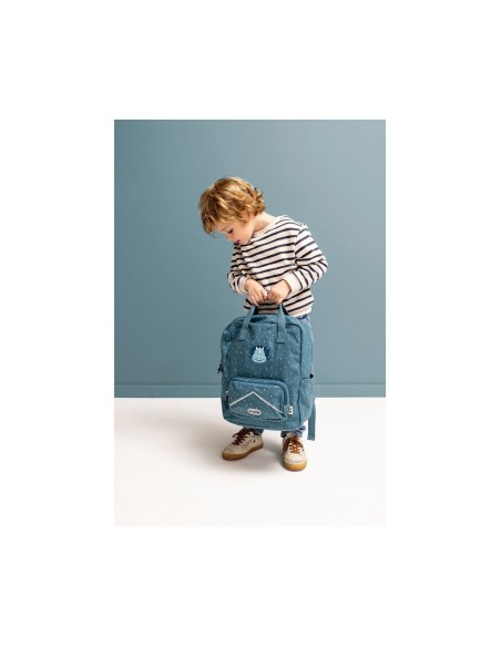 Mochila Escolar Grande Triceratops Personalizable Trixie