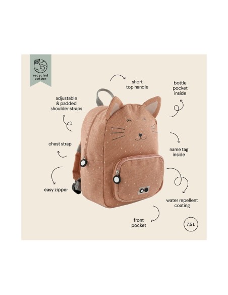Mochila Trixie Mrs. Cat Personalizable