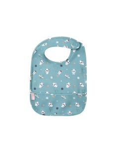Babero Impermeable Panda in Space