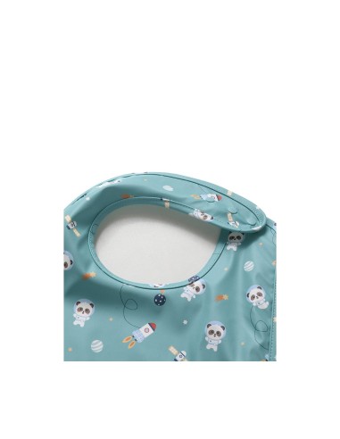 Babero Impermeable Panda in Space