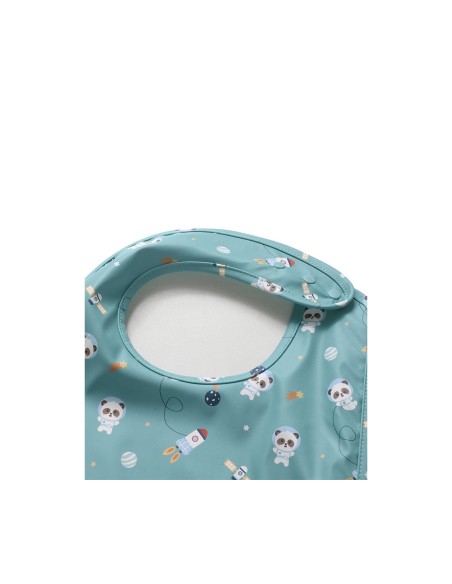 Babero Impermeable Panda in Space