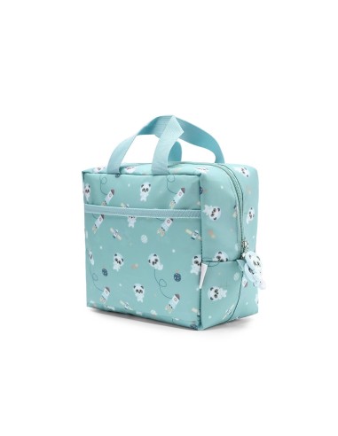 Bolsa Merienda Térmica Panda in Space  Personalizable