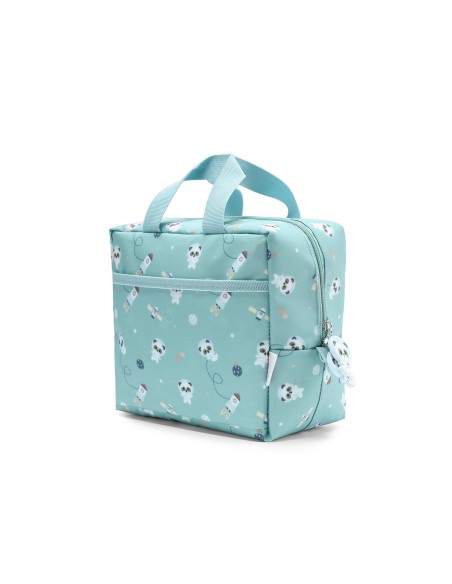 Bolsa Merienda Térmica Panda in Space  Personalizable