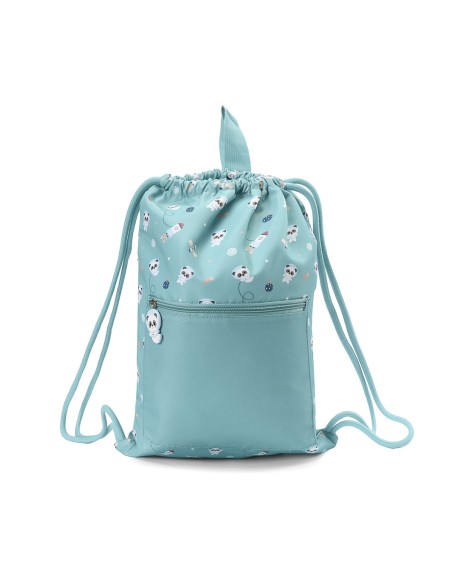 Mochila Saco Impermeable Panda in Space  Personalizable