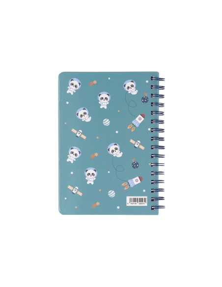 Libreta Escolar Panda in Space