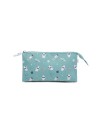 Estuche 3 Compartimentos Panda in Space Personalizable