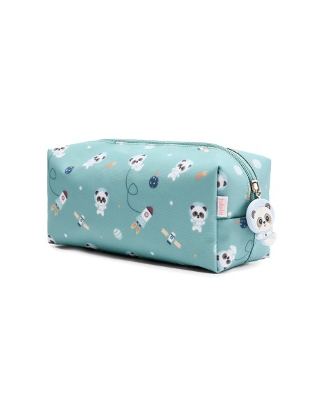 Estuche Panda in Space  Personalizable
