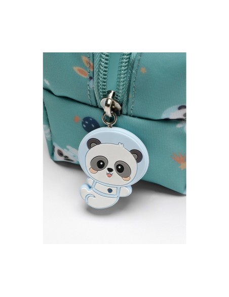Estuche Panda in Space  Personalizable