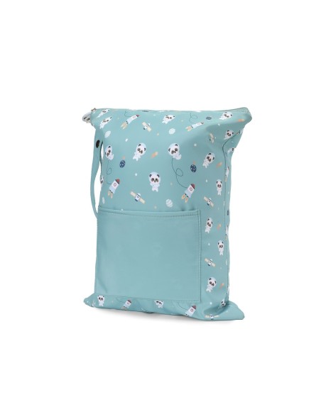 Bolsa Impermeable Grande Panda in Space  Personalizable