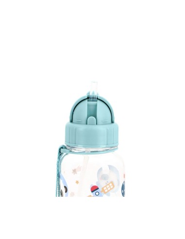 Botella Plástico Personalizable Panda in Space  500ml