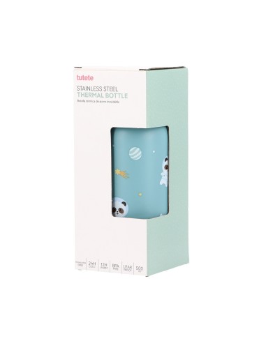 Botella de Acero Térmica Panda in Space  500ml