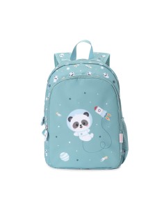 Mochila Mediana Panda in Space  + Llavero Personalizable 2