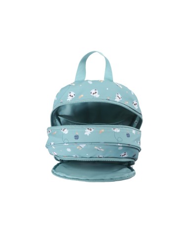 Mochila Mediana Panda in Space  + Llavero Personalizable