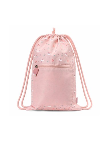 Mochila Saco Impermeable Blossom Birds  Personalizable