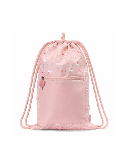 Mochila Saco Impermeable Blossom Birds  Personalizable