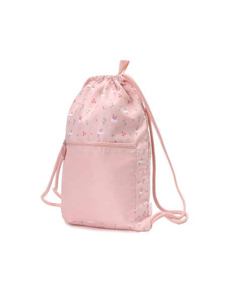 Mochila Saco Impermeable Blossom Birds  Personalizable