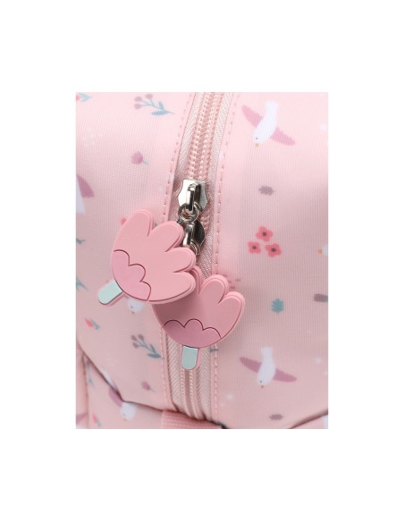 Bolsa Merienda Térmica Blossom Birds  Personalizable