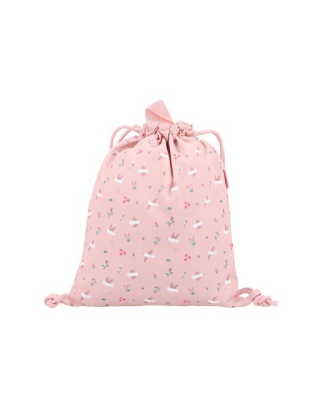 Mochila Saco Tela Blossom Birds Personalizable