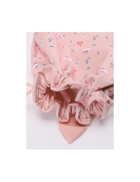 Mochila Saco Tela Blossom Birds Personalizable
