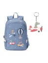 Mochila Mediana Planes  + Llavero Personalizable