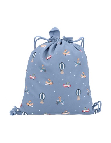 Mochila Saco Tela Planes Personalizable