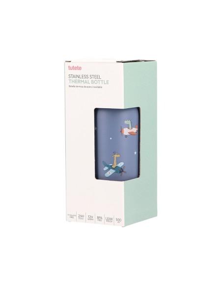 Botella de Acero Térmica Planes 500ml