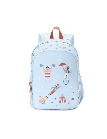 Mochila Mediana Circus Show + Llavero Personalizable