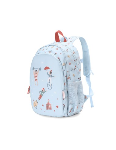 Mochila Mediana Circus Show + Llavero Personalizable