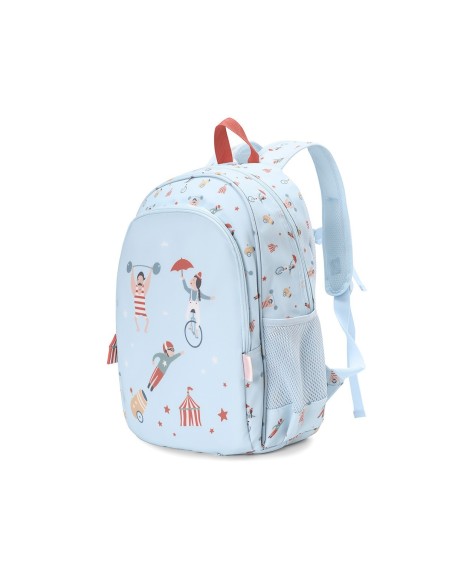 Mochila Mediana Circus Show + Llavero Personalizable