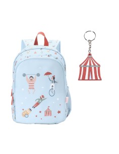 Mochila Mediana Circus Show + Llavero Personalizable