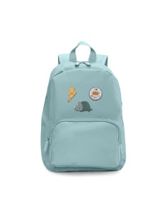 Mochila Solid Color Green + 6 Parches Nature Autoadhesivos