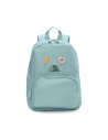 Mochila Solid Color Green + 6 Parches Nature Autoadhesivos