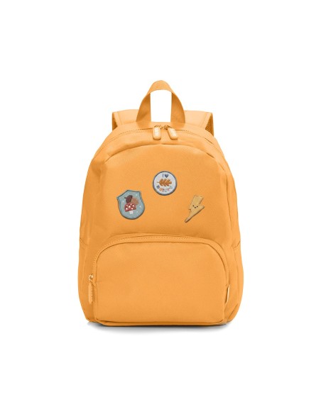 Mochila Solid Color Mustard + 6 Parches Nature Autoadhesivos