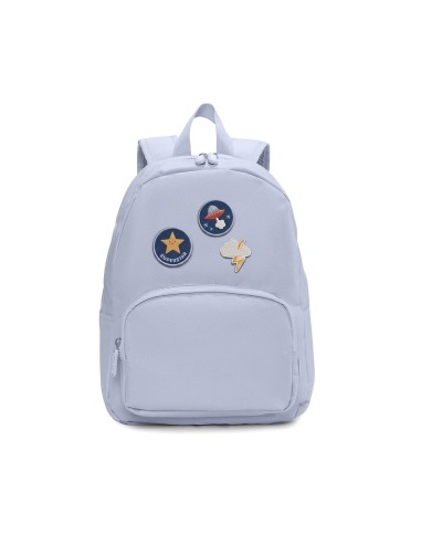 Mochila Solid Color Sky + 6 Parches Space Autoadhesivos