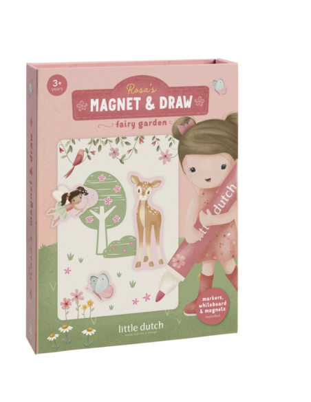 Libro de actividades magnéticas - Rosa Little Dutch