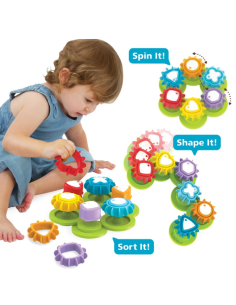 Clasificador de engranajes Shape and Spin de Yookidoo 2