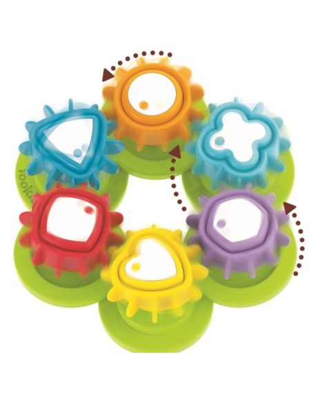 Clasificador de engranajes Shape and Spin de Yookidoo