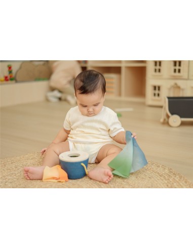 Caja motricidad Pañuelos Plantoys