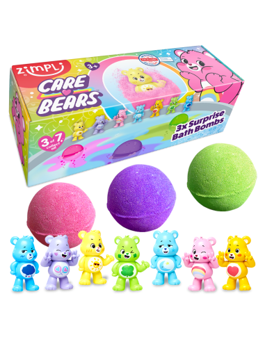 Pack 3 bombas de baño –Osos Amorosos Zimpli