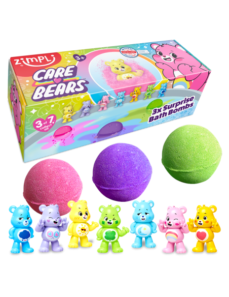 Pack 3 bombas de baño –Osos Amorosos Zimpli