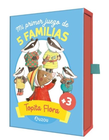 Mi primer juego 5 familias Auzou