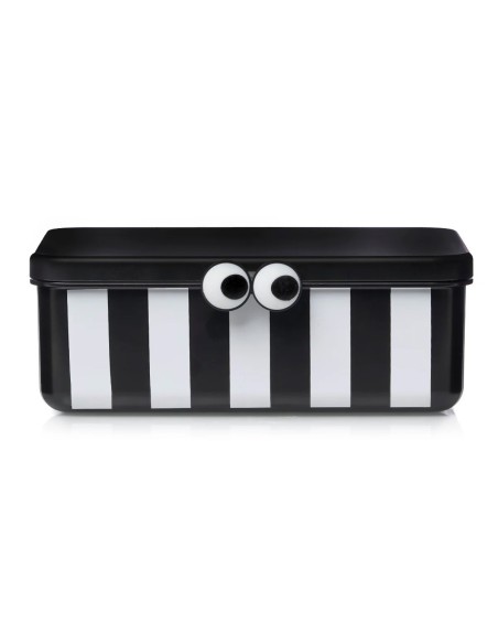 Caja de Almuerzo con 3 Bandejas Extraíbles Black Noui Noui
